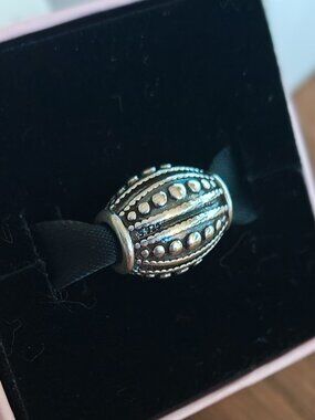 Authentic Retired Pandora Nostalgic Romance Charm 790596 Sterling Silver